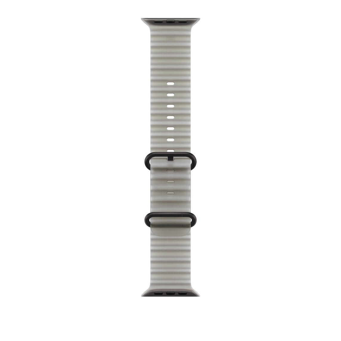 Apple Watch Armband Ocean 49 mm Grau Titan Schwarz MKAQ4ZM/A