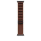 Apple, Alpine Loop 49 mm Large, Titan Schwarz, Smartwatch-Armband, Burgunder
