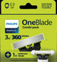 Philips Rasierklingen, OneBlade 360 QP949/50 & Intimate Blade, 3x 360-Klinge, 1x SkinProtect Klinge