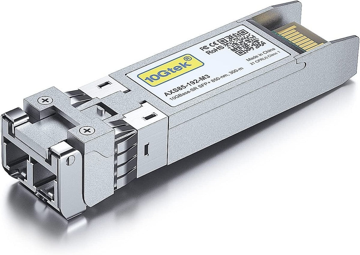 10Gtek 10Gb/s SFP+ SR Multimode Transceiver, 10GBase
