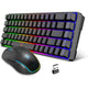 60 Compact Wireless Gaming Keyboard And Mouse Set