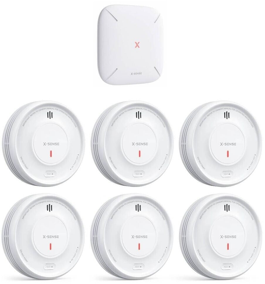 X-Sense Smart Rauchmelder WLAN mit Magnethalterung