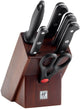 ZWILLING Gourmet Messerblockset 7-tlg mit Wetzstahl und Schere